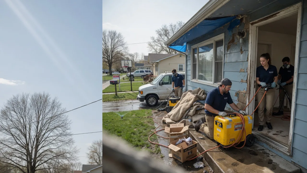 Basement Flood Cleanup in Coral, MI near me
